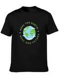 Eco-Friendly Heal the Earth Graphic T-Shirt