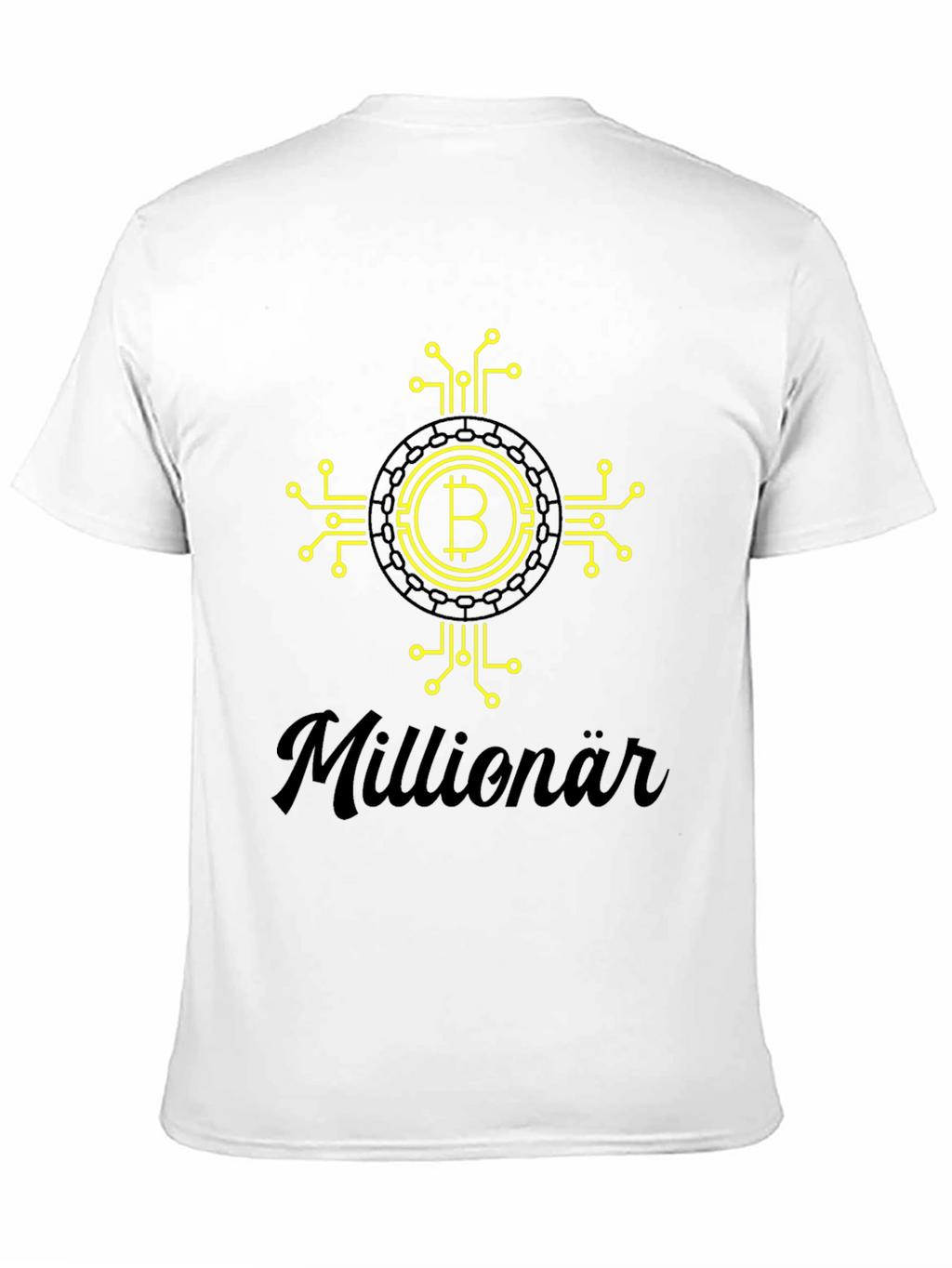 Bitcoin Millionär Black T-Shirt - Crypto Tee