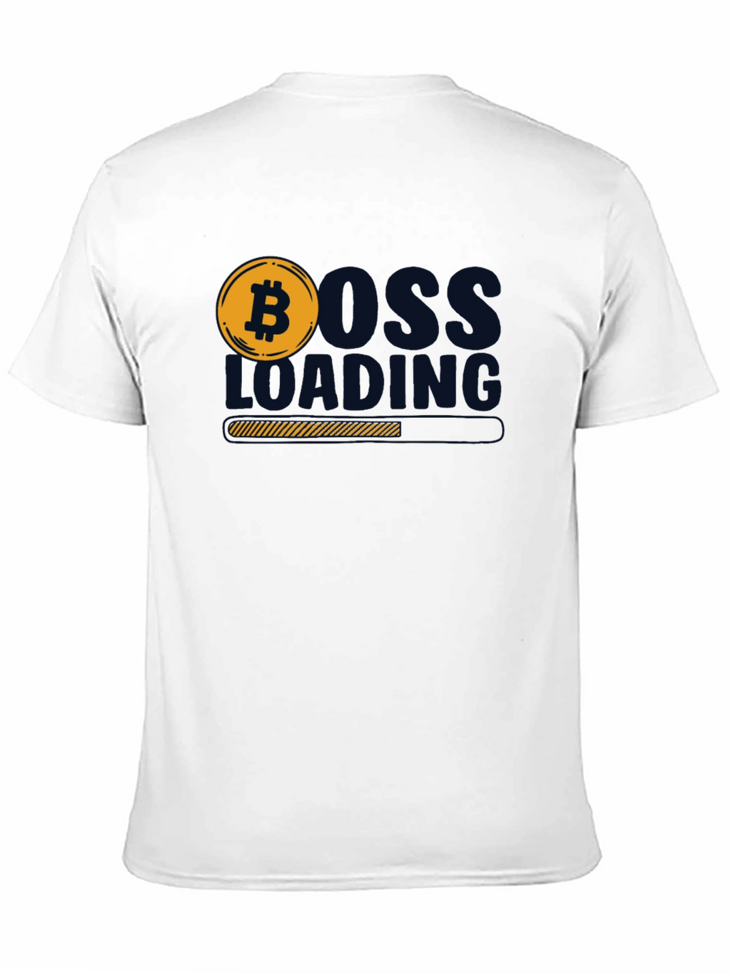 Bitcoin Boss Loading Black T-Shirt