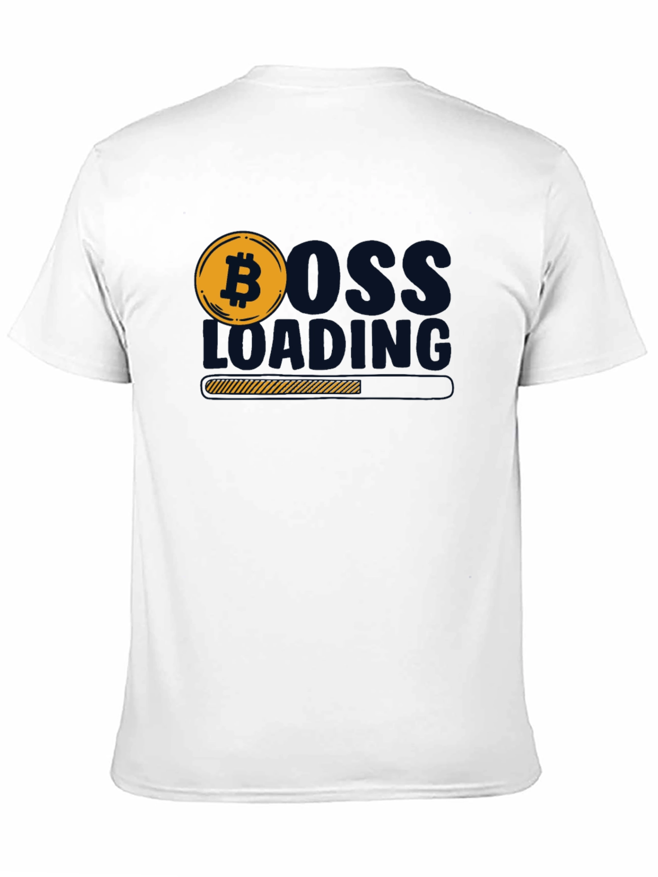 Bitcoin Boss Loading Black T-Shirt