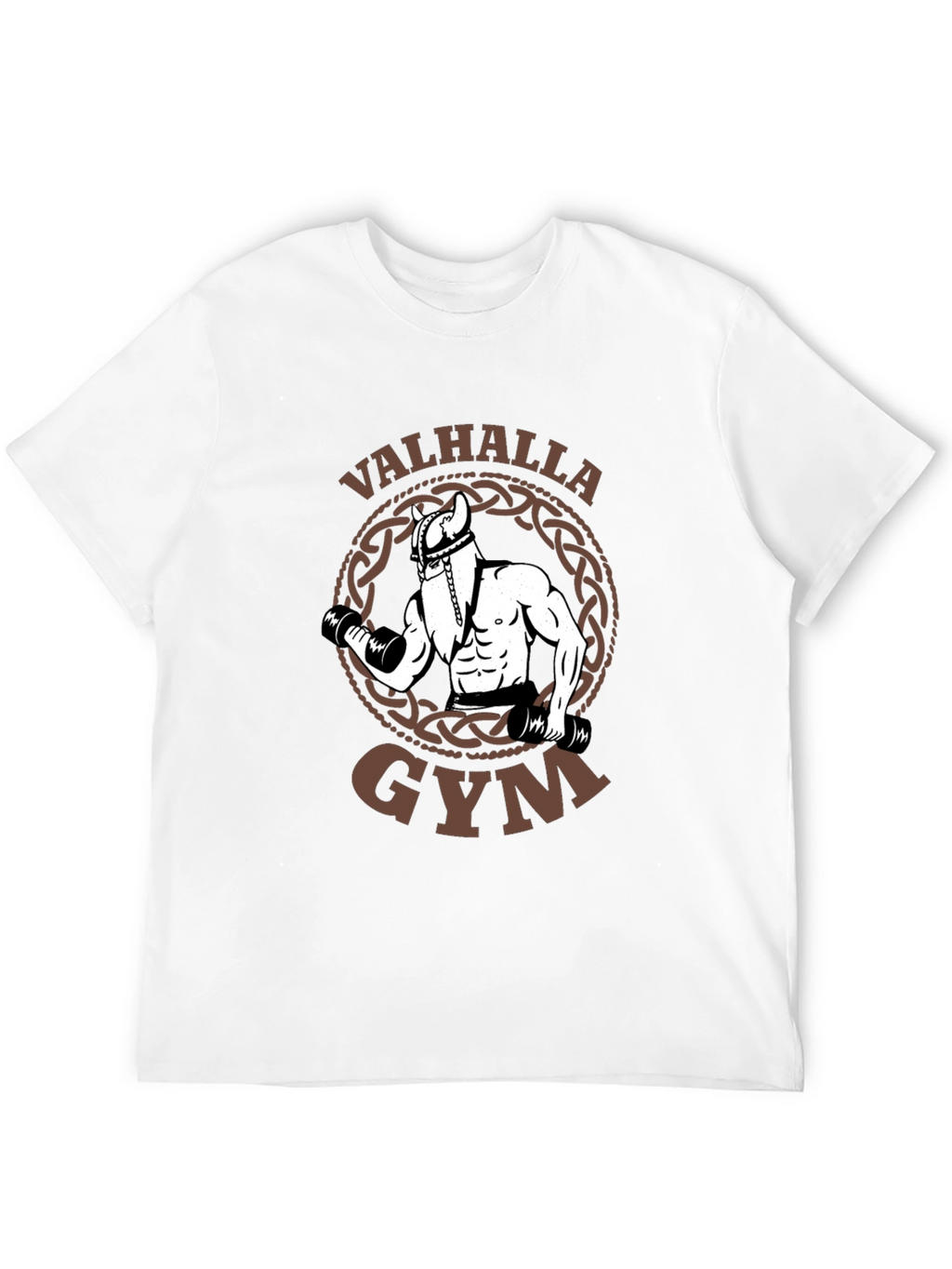 Valhalla Gym Viking Workout T-Shirt - Black