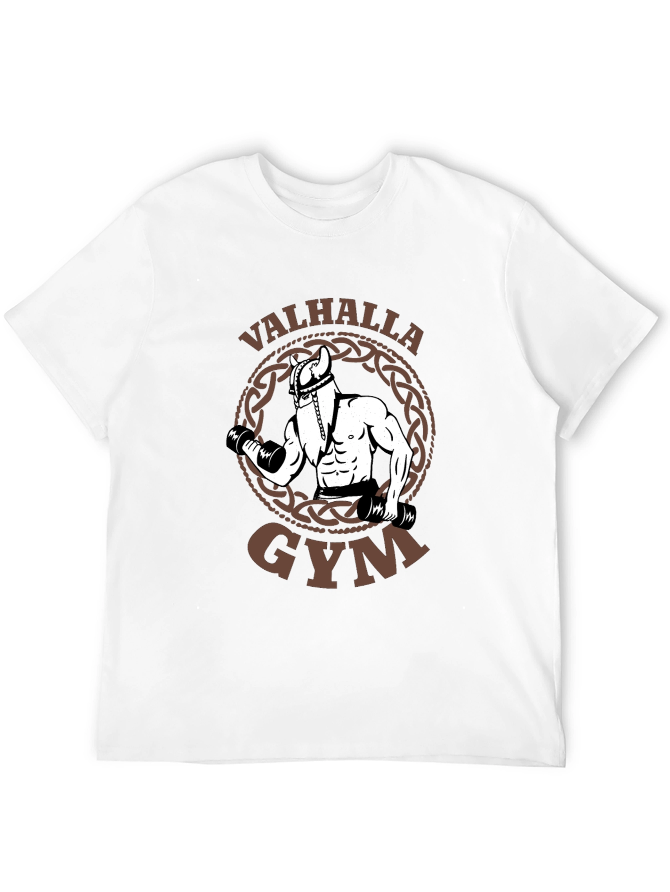 Valhalla Gym Viking Workout T-Shirt - Black