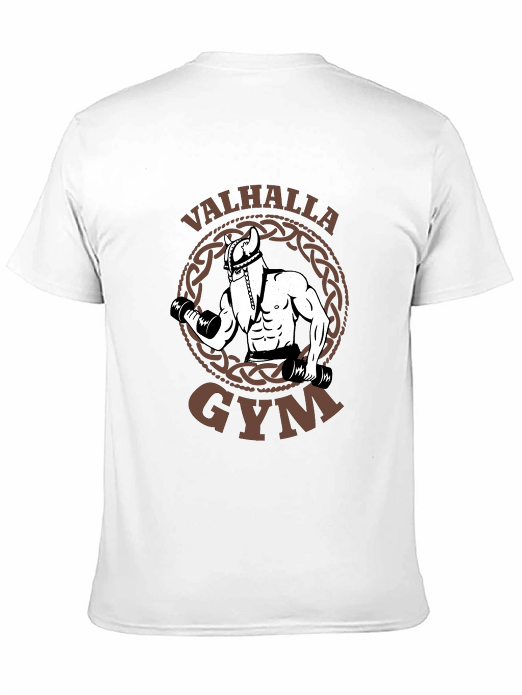 Valhalla Gym Viking Workout T-Shirt - Black