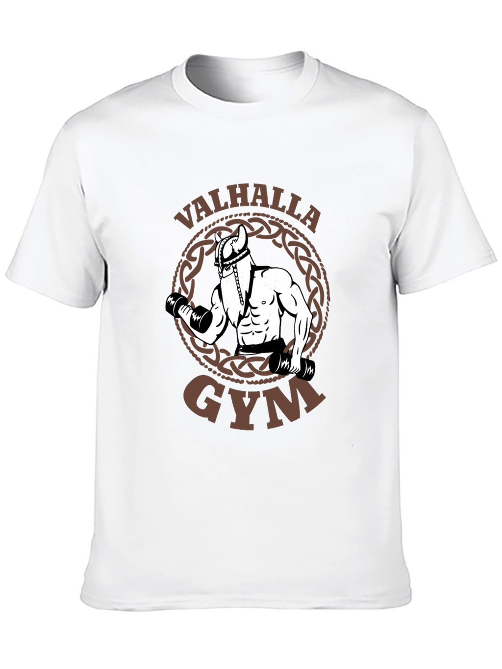 Valhalla Gym Viking Workout T-Shirt - Black