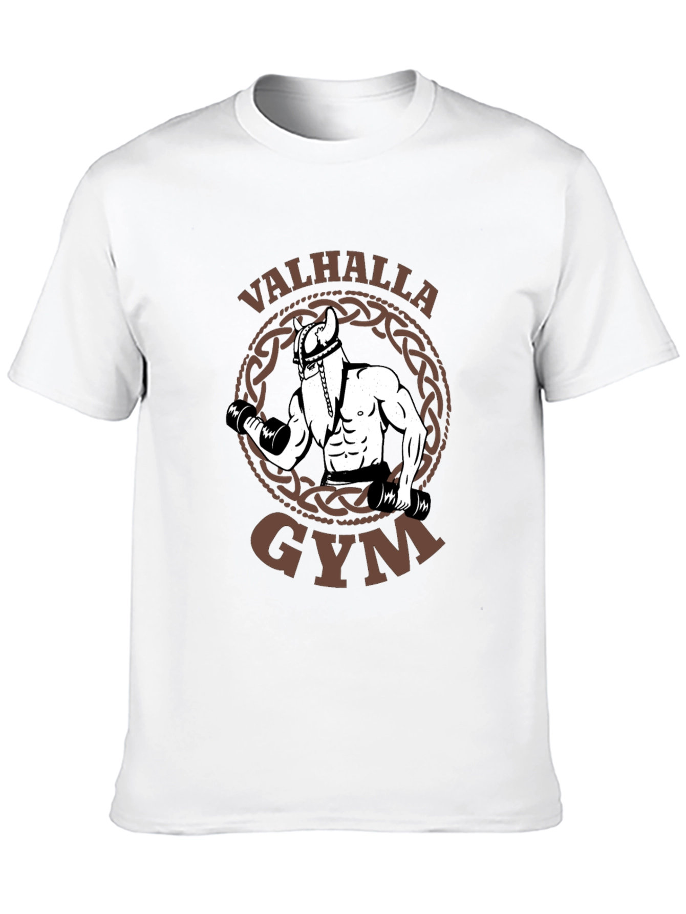 Valhalla Gym Viking Workout T-Shirt - Black