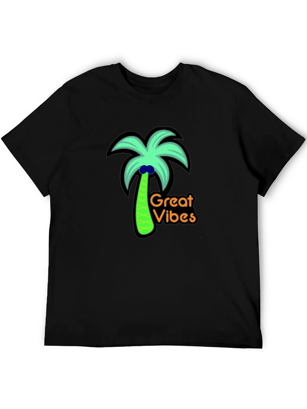 Great Vibes Palm Tree Graphic Tee