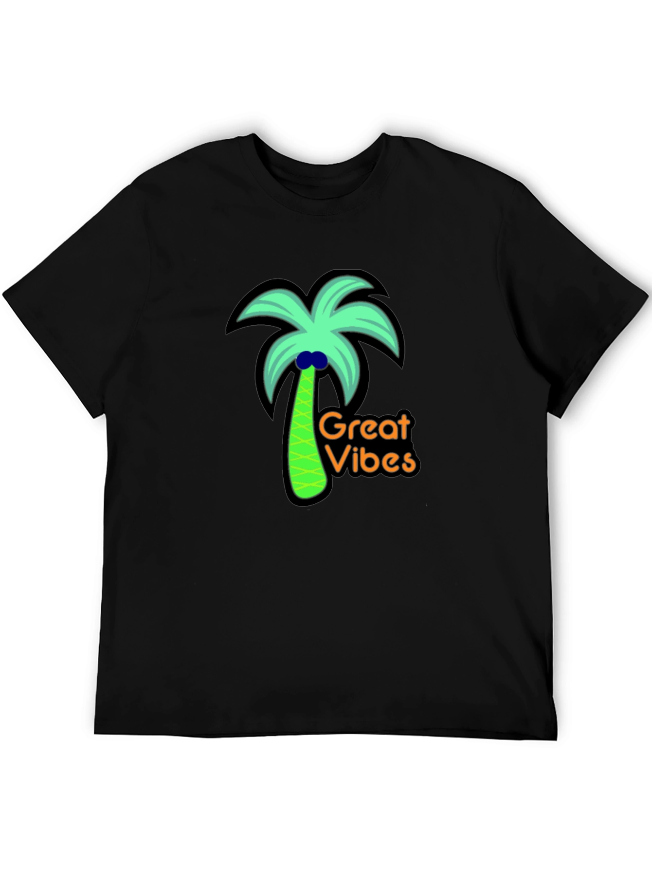 Great Vibes Palm Tree Graphic Tee