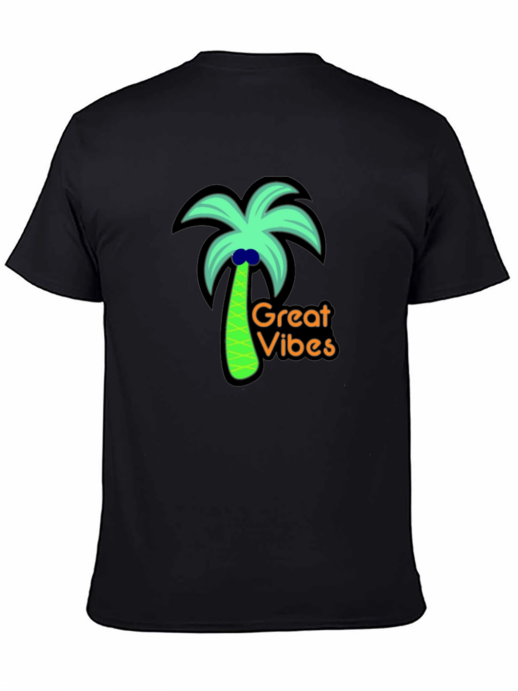 Great Vibes Palm Tree Graphic Tee