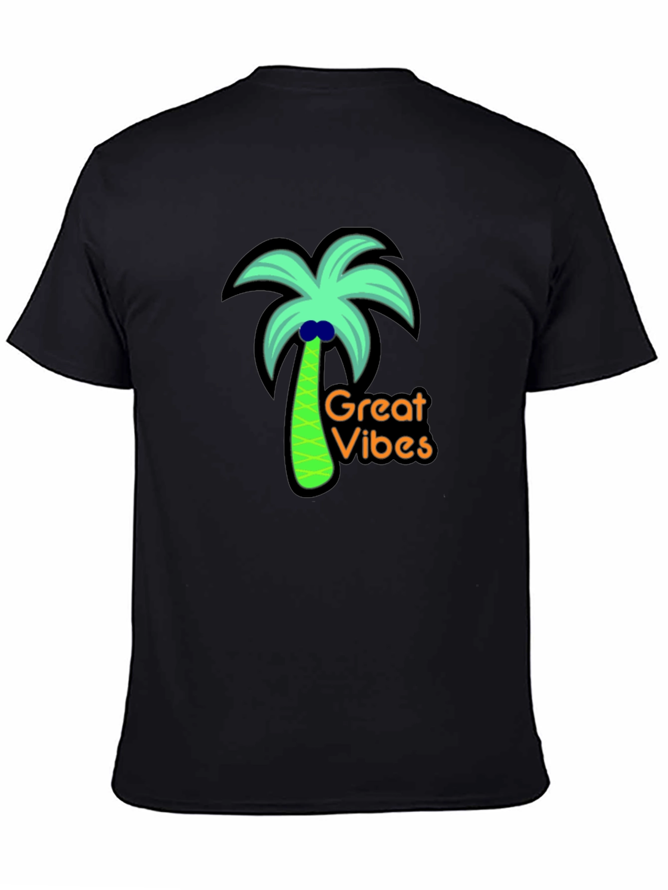 Great Vibes Palm Tree Graphic Tee