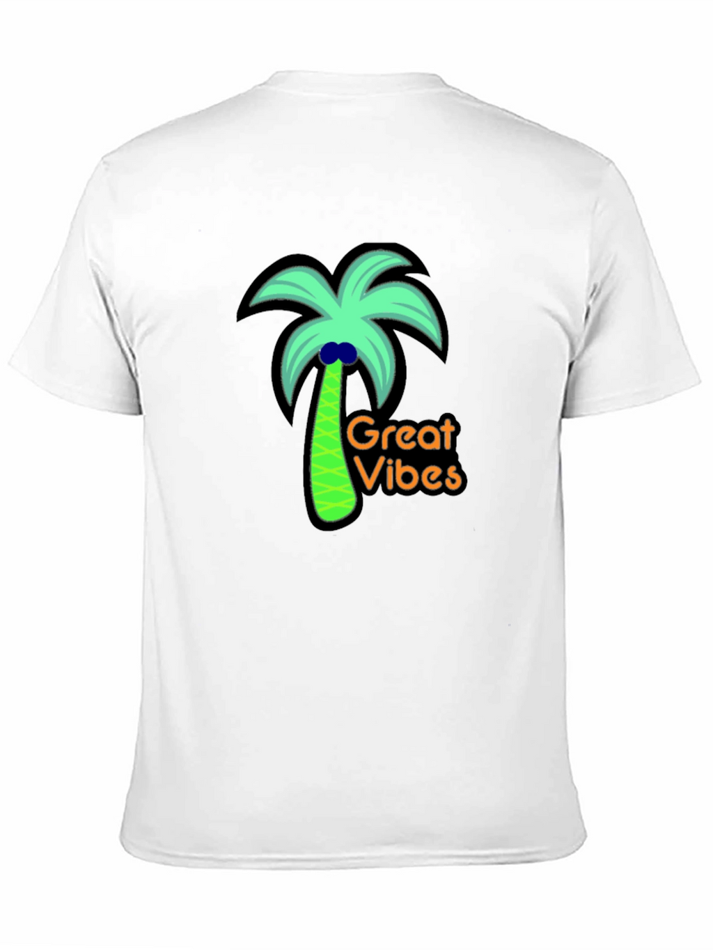 Great Vibes Palm Tree Graphic Tee