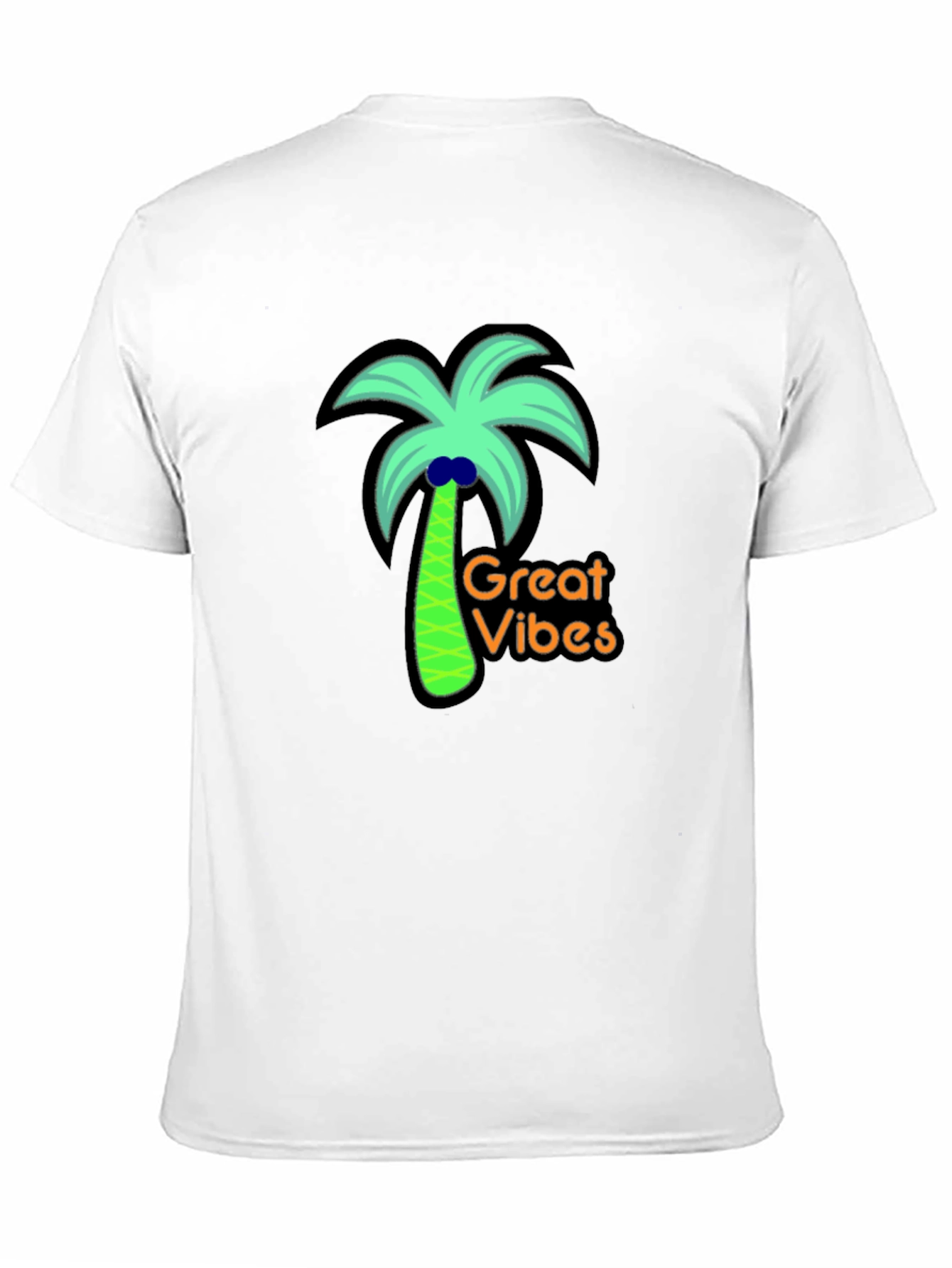 Great Vibes Palm Tree Graphic Tee