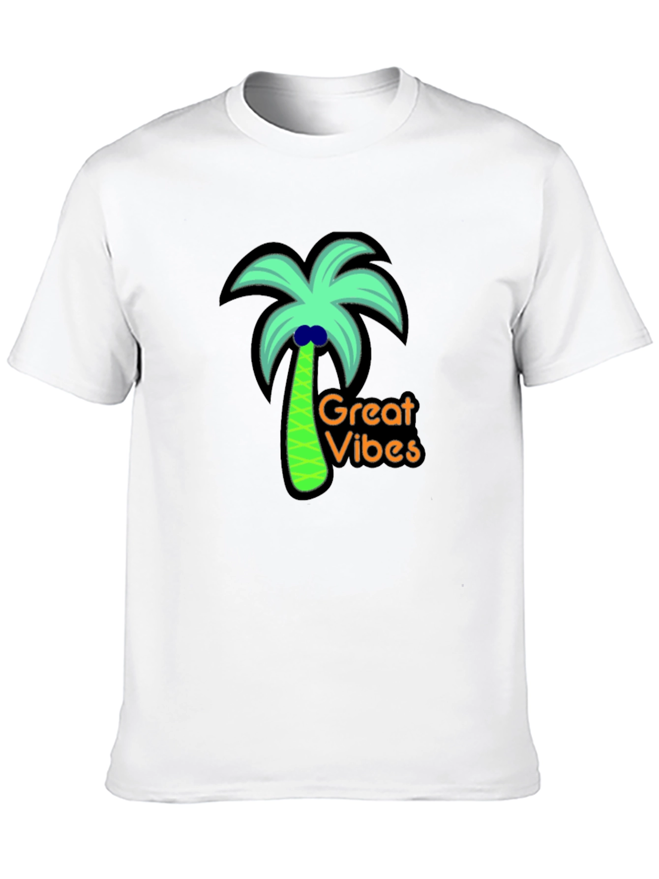 Great Vibes Palm Tree Graphic Tee