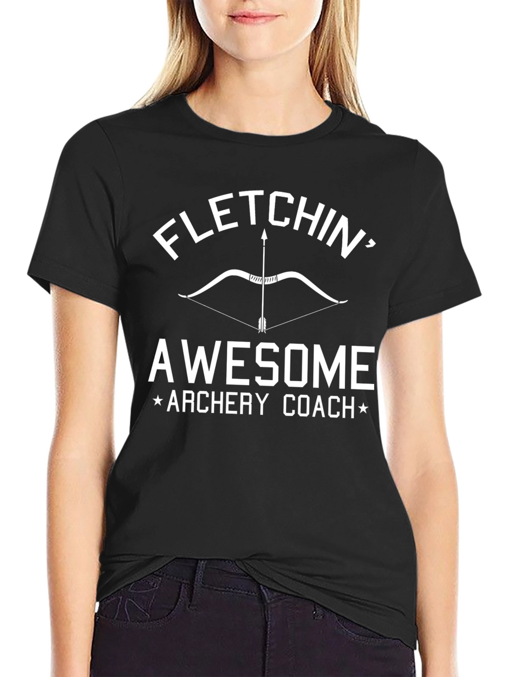 Fletchin Awesome Archery Coach T-Shirt