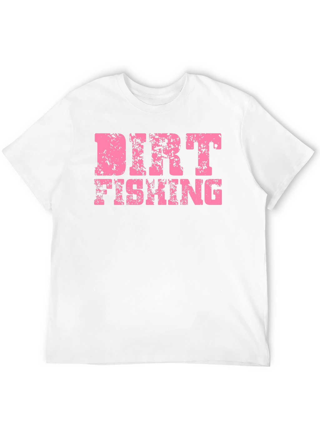 Dirt Fishing Graphic T-Shirt - Black