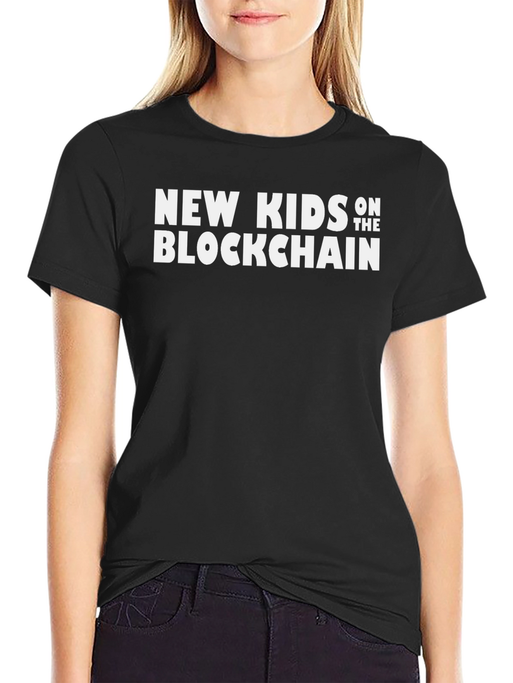 New Kids On The Blockchain Graphic Tee