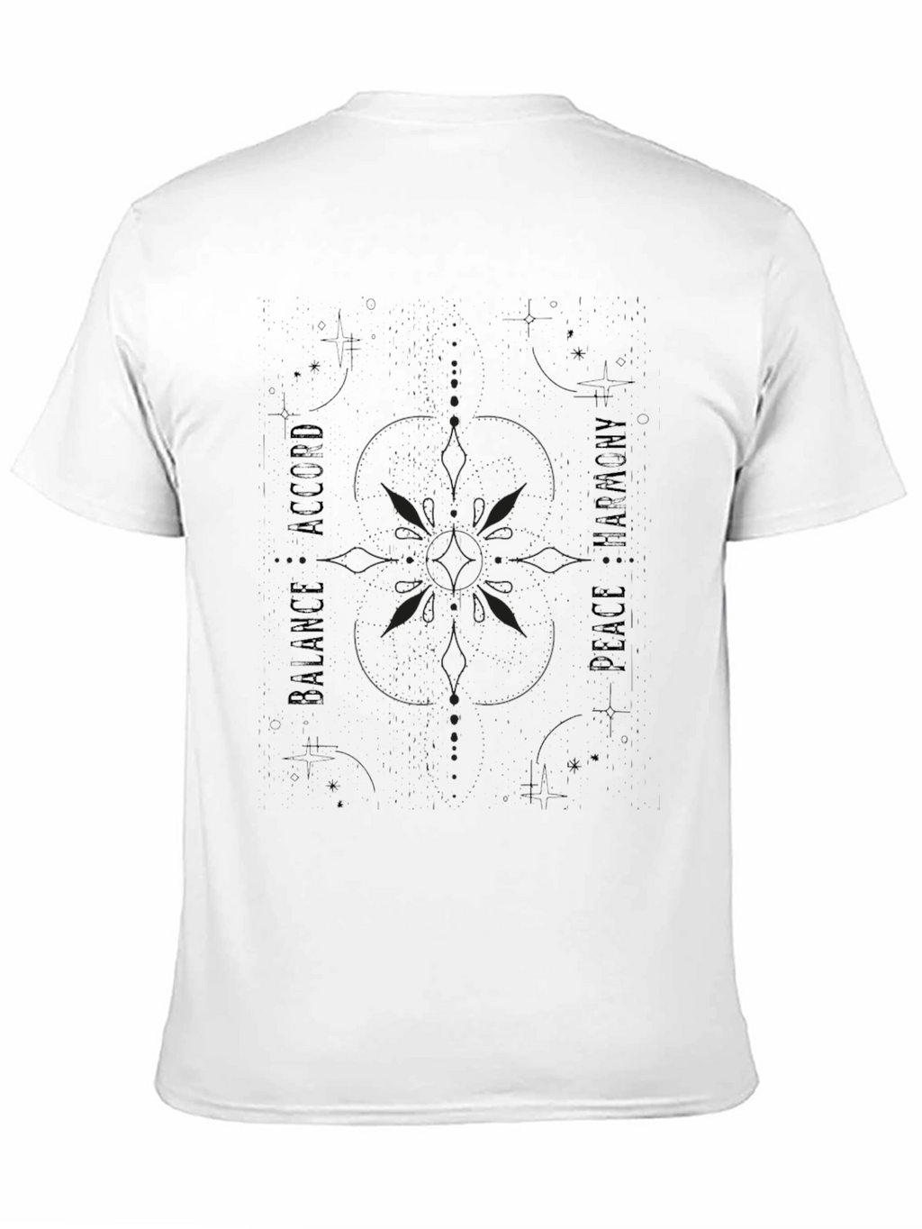 Balance & Harmony Graphic T-Shirt - Soft Cotton Blend
