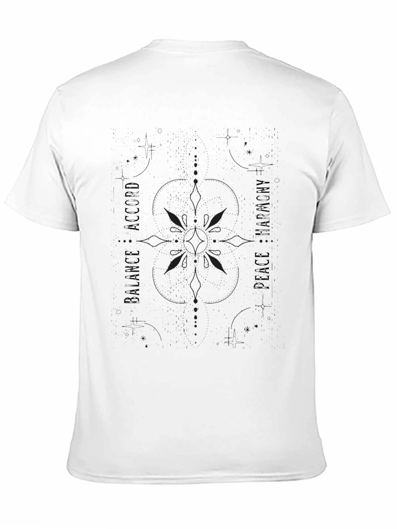 Balance & Harmony Graphic T-Shirt - Soft Cotton Blend