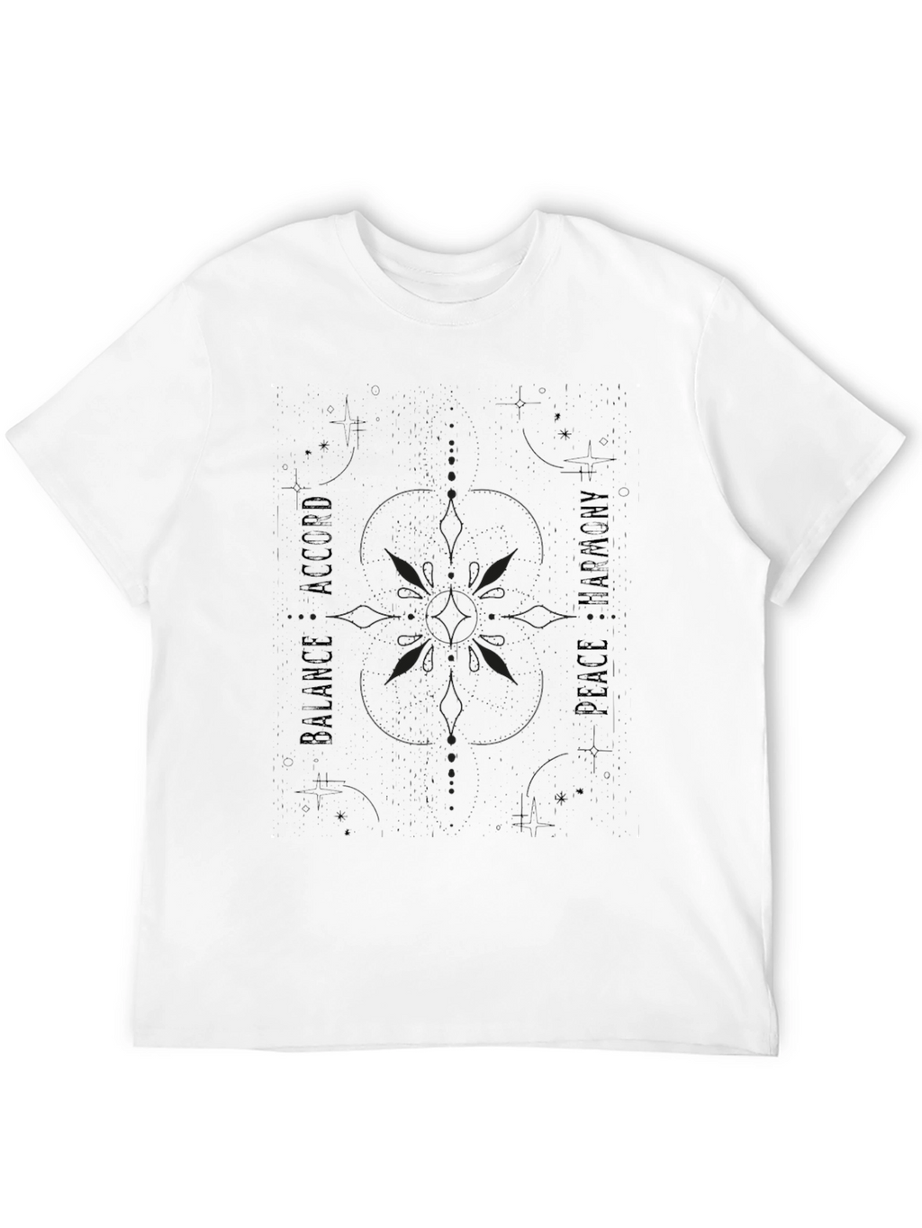 Balance & Harmony Graphic T-Shirt - Soft Cotton Blend
