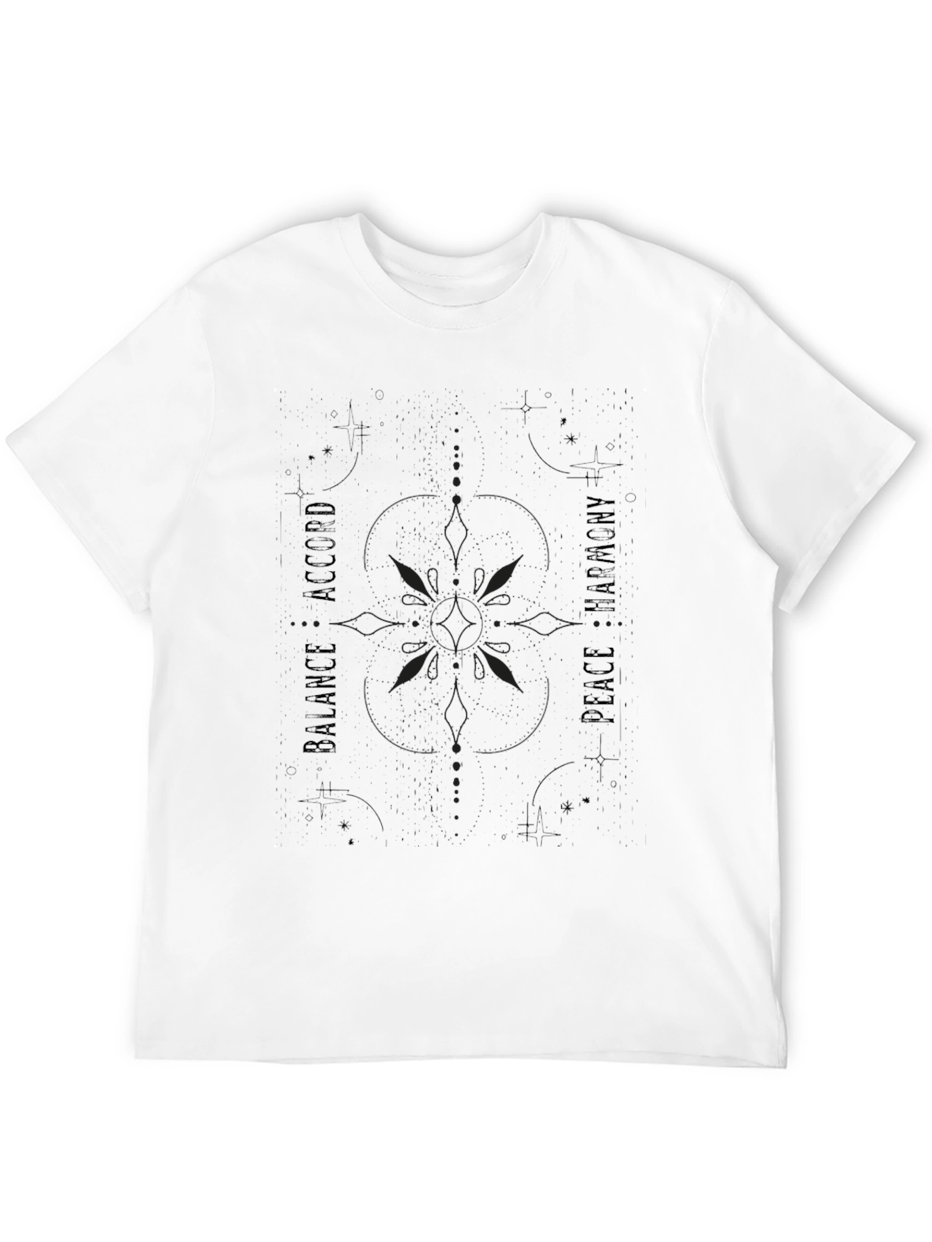 Balance & Harmony Graphic T-Shirt - Soft Cotton Blend