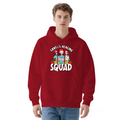 "SANTA" Hoodie - Quote Typography Graphic Sweatshirt for Statement Makers