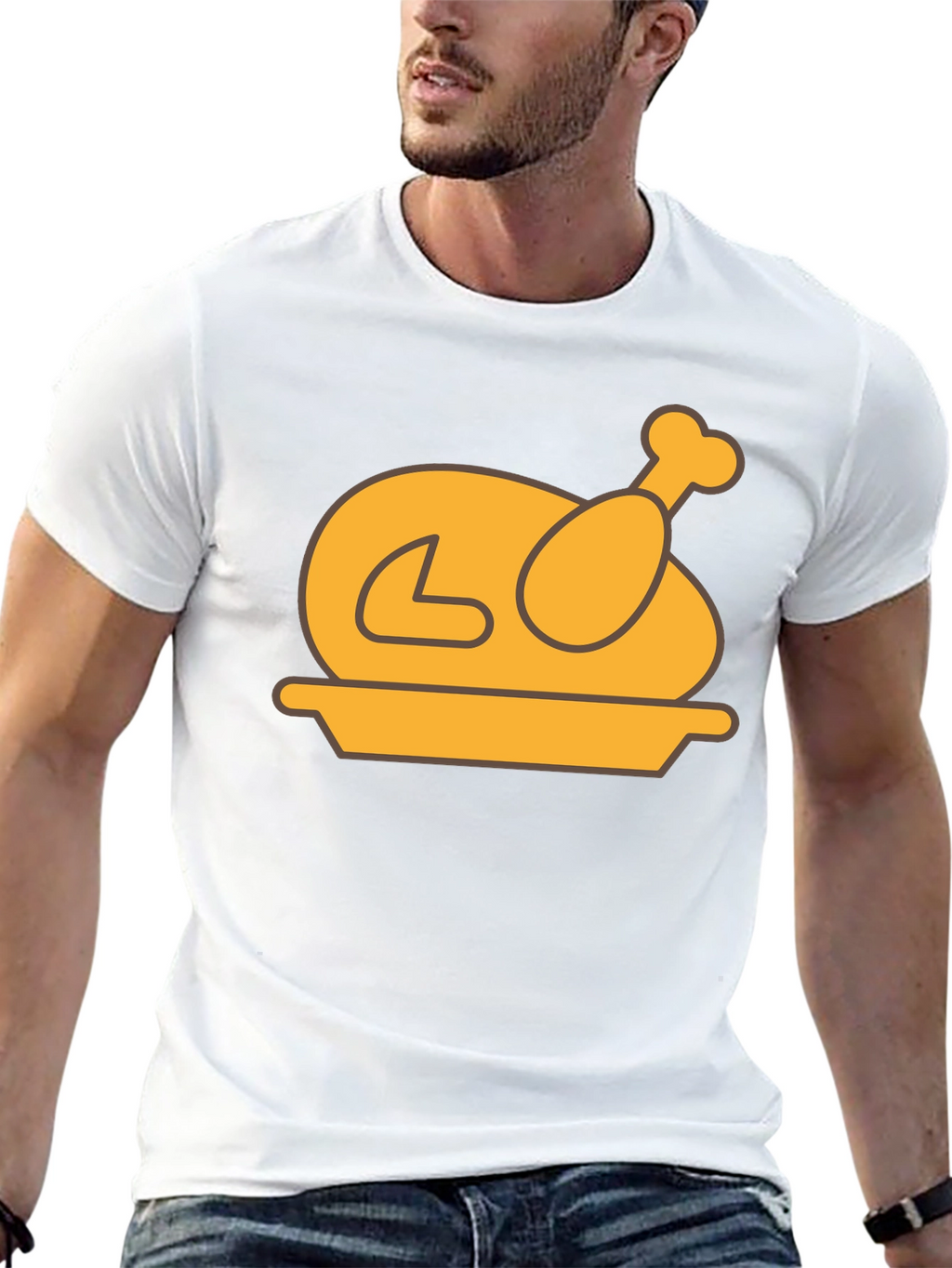 Thanksgiving Turkey T-Shirt - Black Holiday Tee