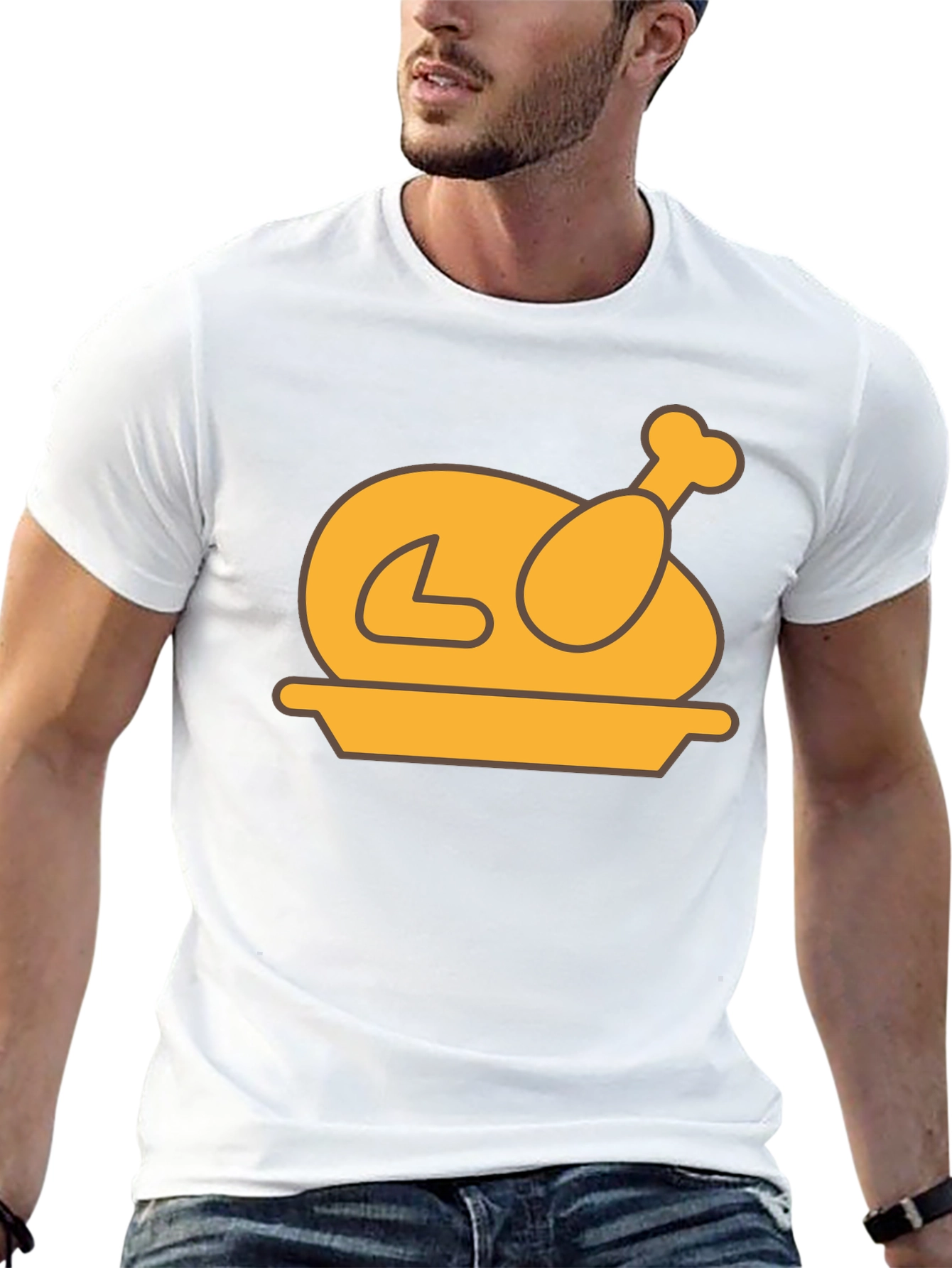 Thanksgiving Turkey T-Shirt - Black Holiday Tee