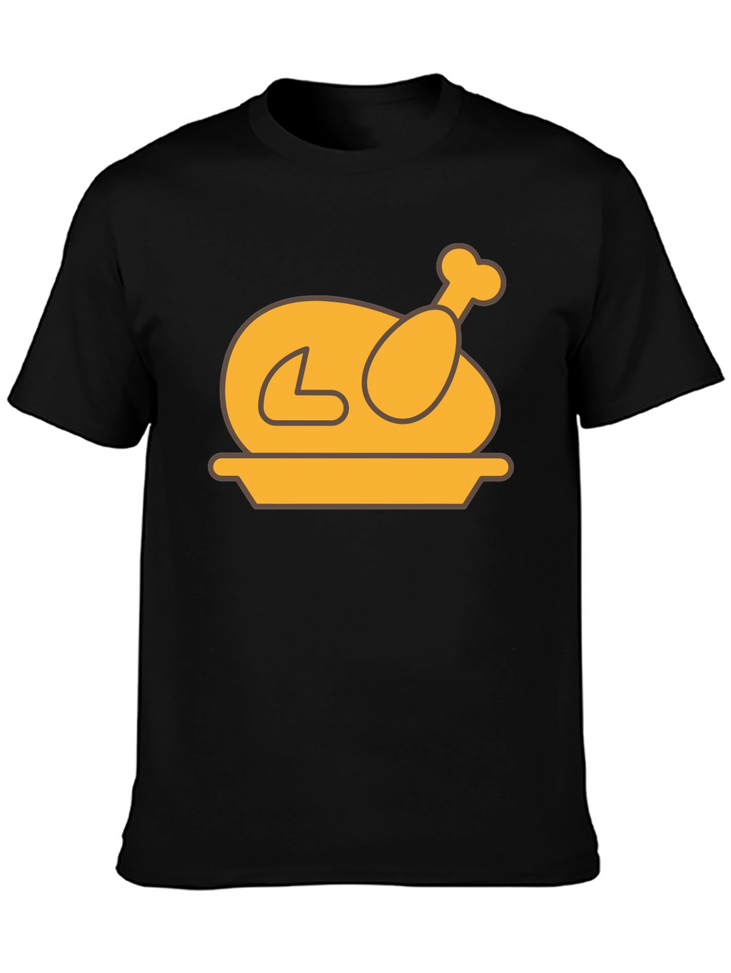 Thanksgiving Turkey T-Shirt - Black Holiday Tee