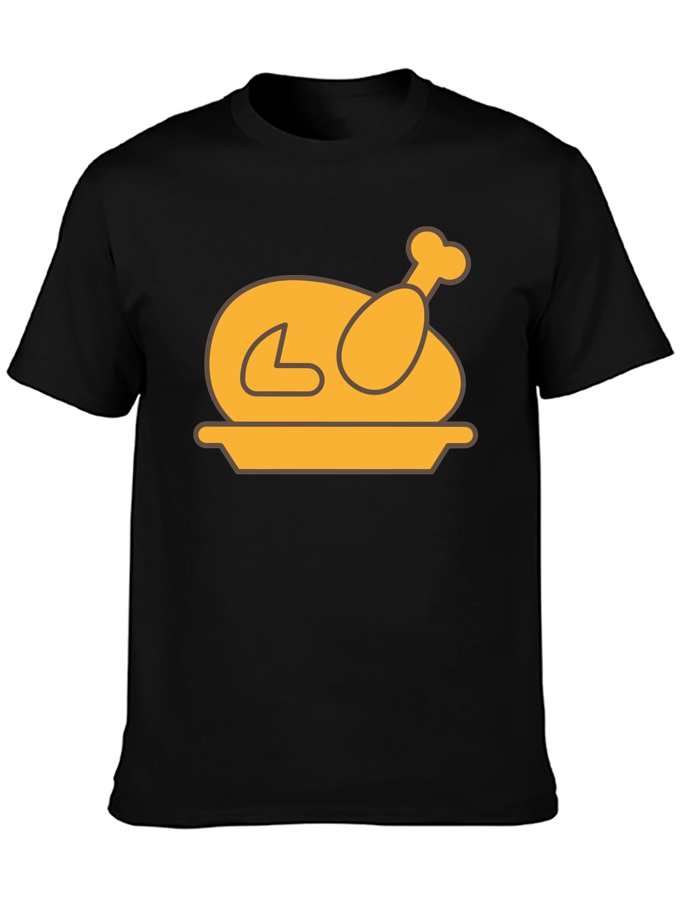 Thanksgiving Turkey T-Shirt - Black Holiday Tee