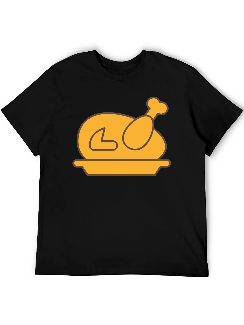 Thanksgiving Turkey T-Shirt - Black Holiday Tee