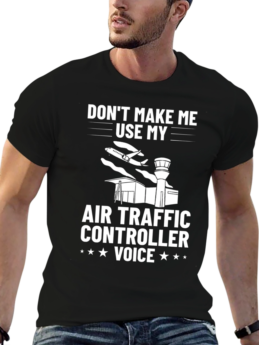 Air Traffic Controller Voice T-Shirt - Funny Aviation Tee