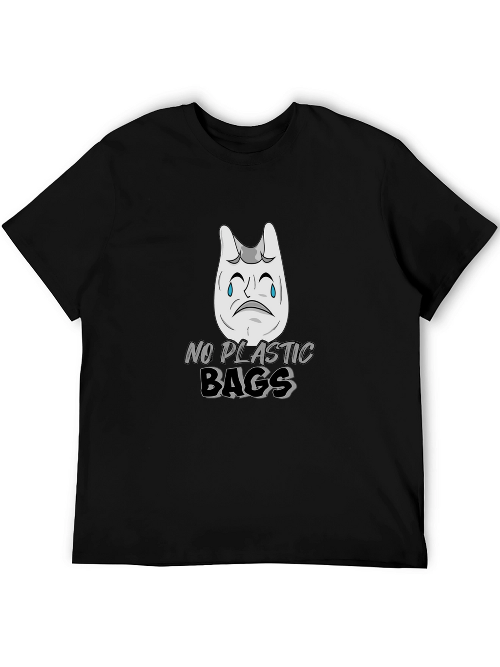 No Plastic Bags T-Shirt - Support Environment