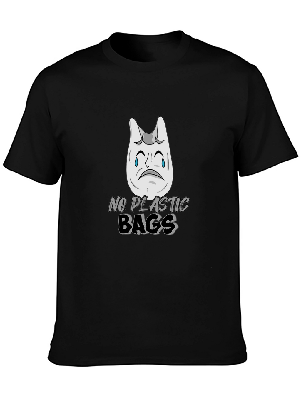 No Plastic Bags T-Shirt - Support Environment