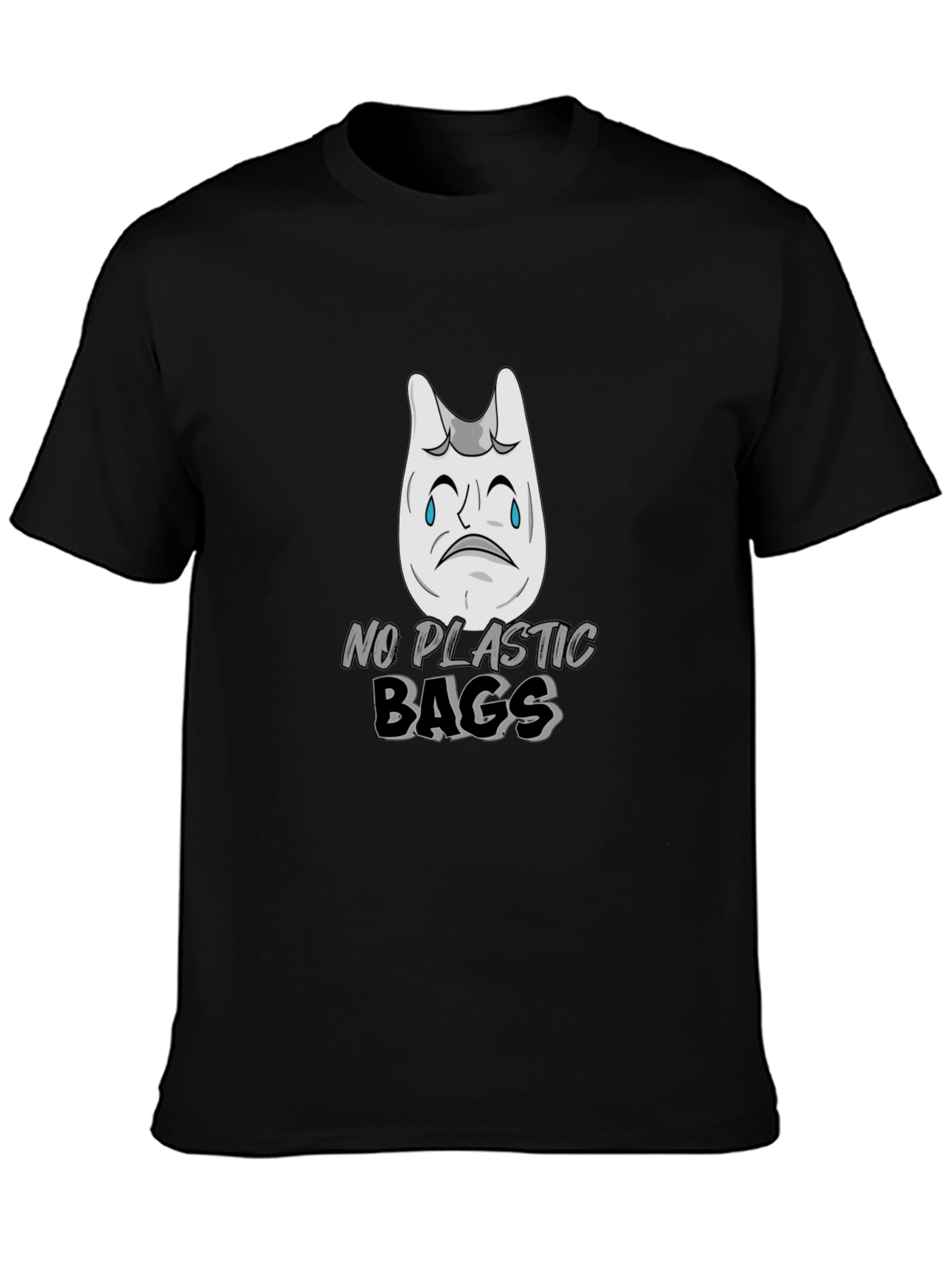 No Plastic Bags T-Shirt - Support Environment