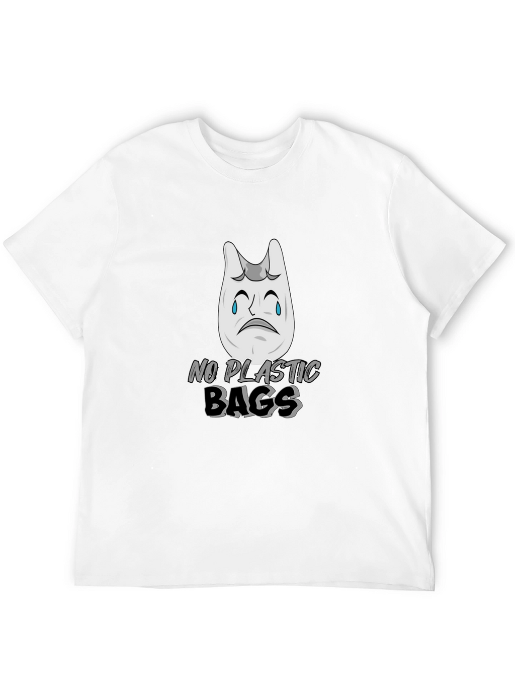 No Plastic Bags T-Shirt - Support Environment
