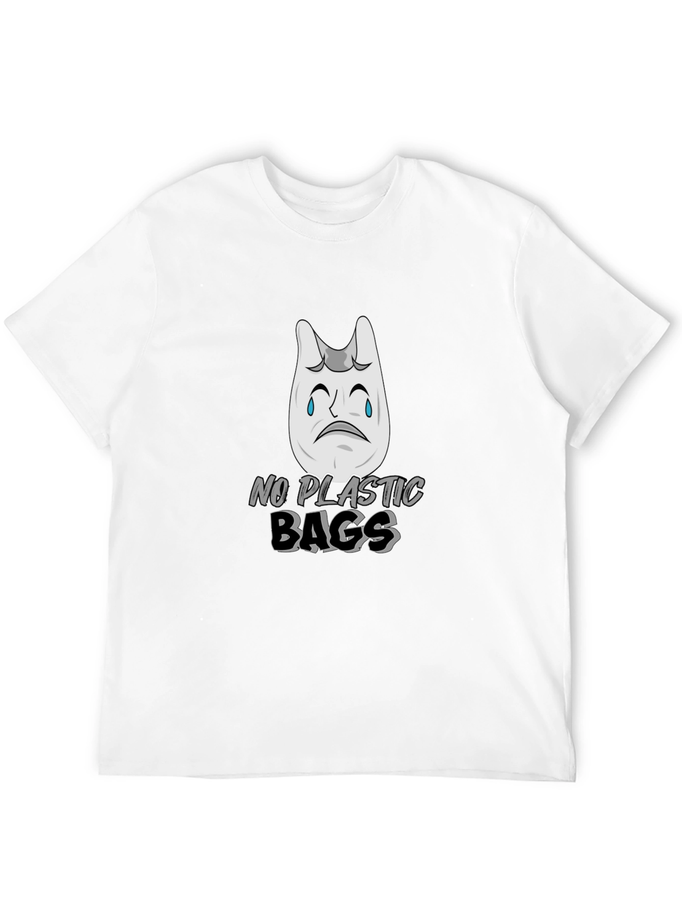 No Plastic Bags T-Shirt - Support Environment
