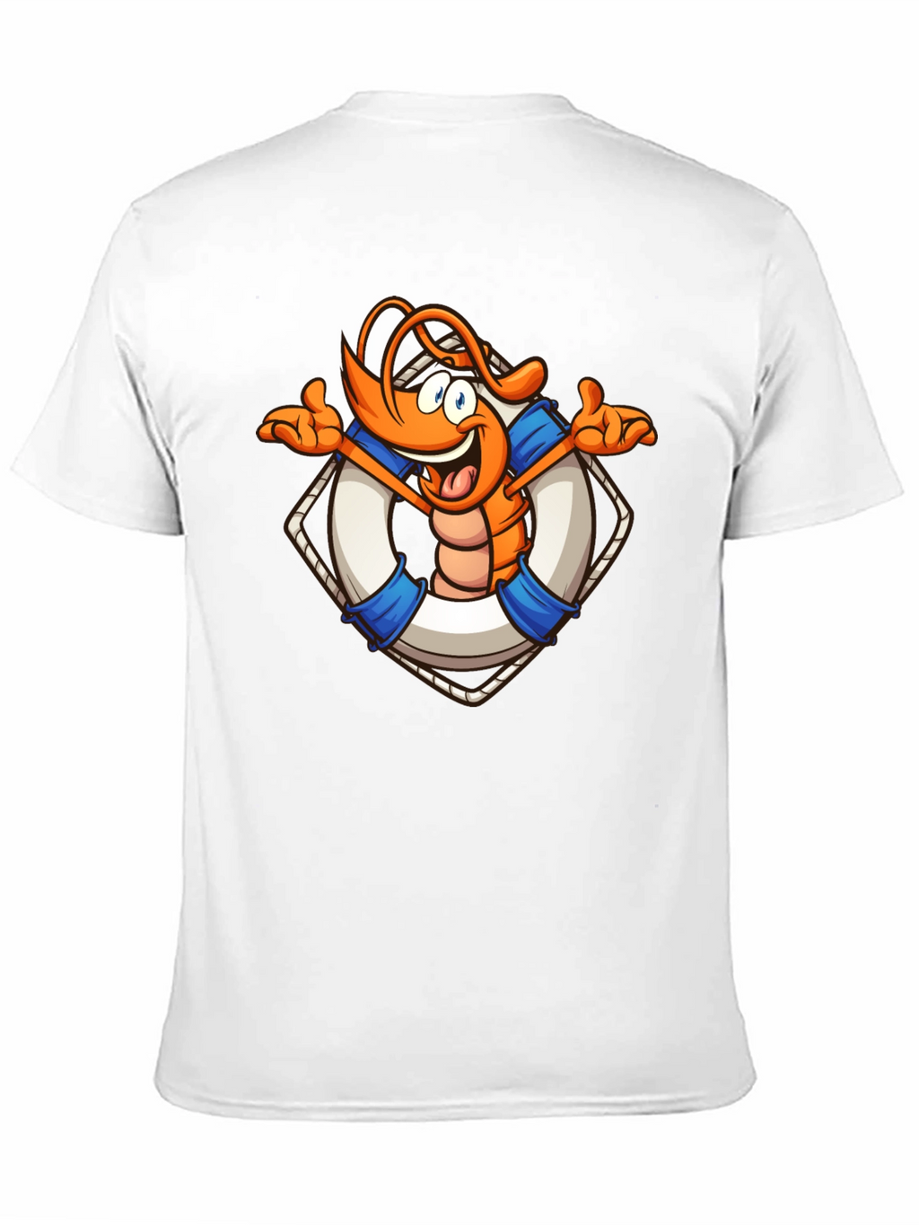 Shrimp Life Preserver Graphic Tee