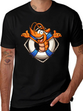Shrimp Life Preserver Graphic Tee