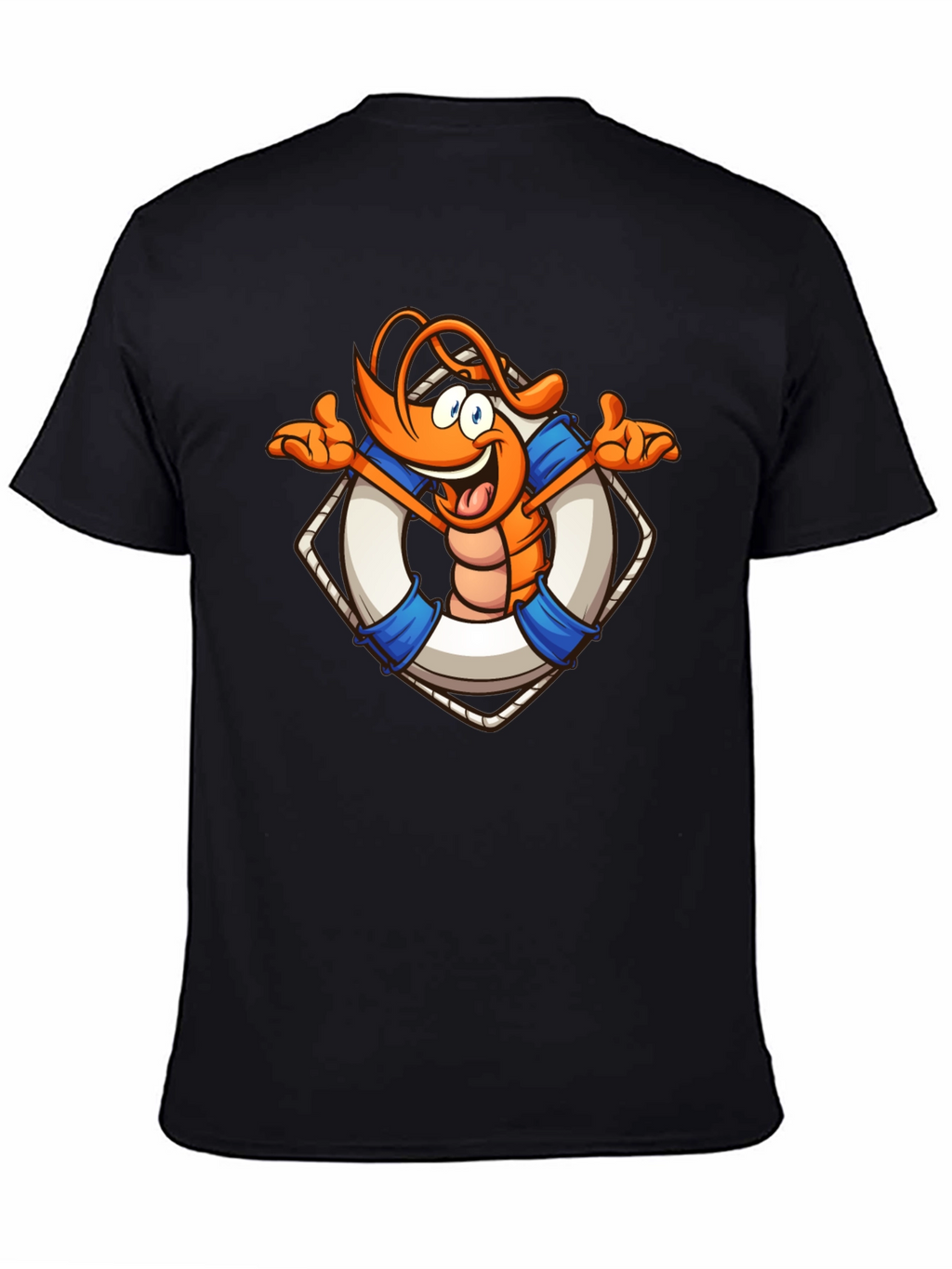 Shrimp Life Preserver Graphic Tee
