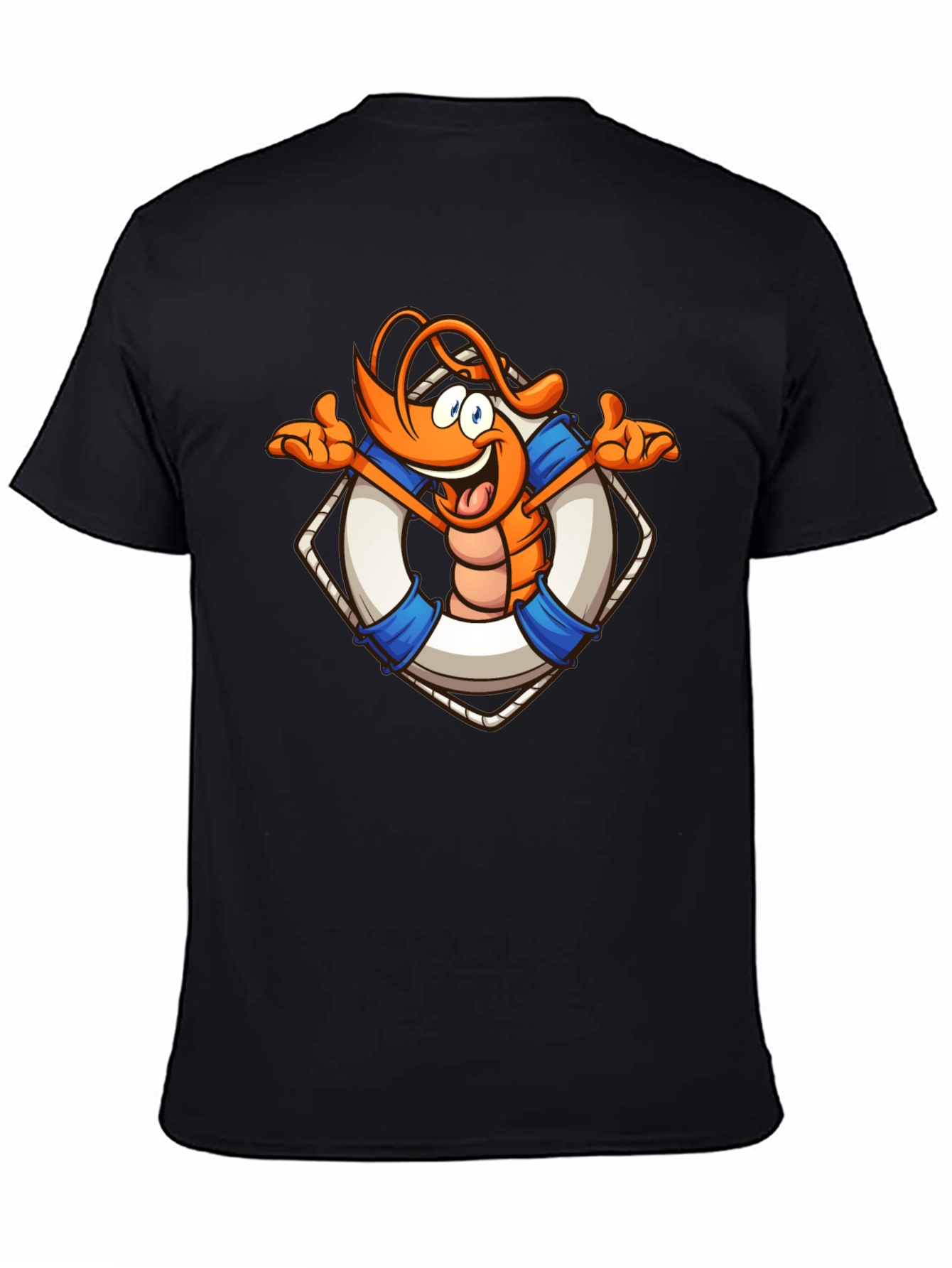 Shrimp Life Preserver Graphic Tee