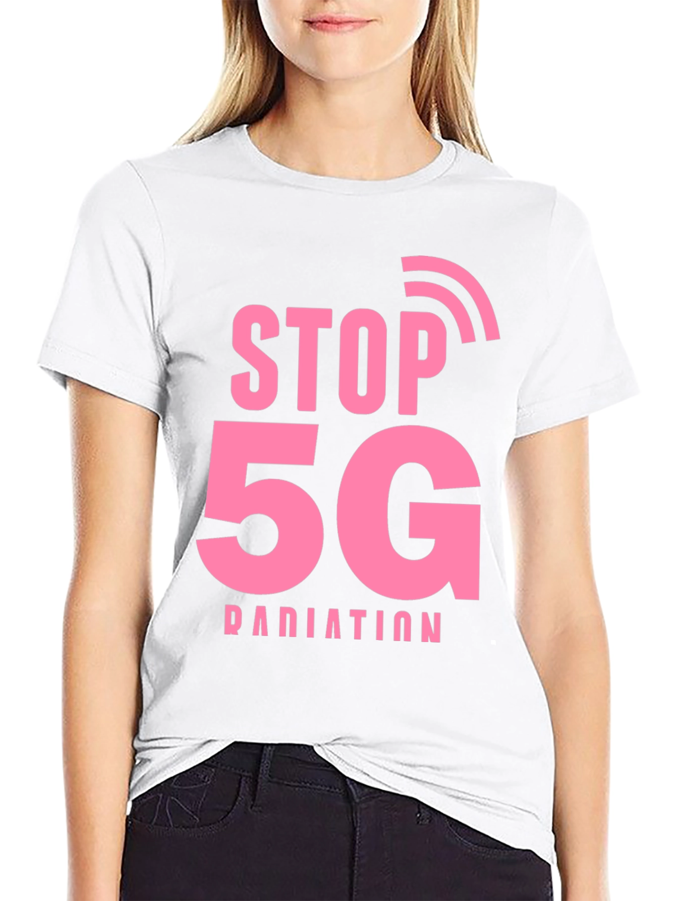 Stop 5G Radiation T-Shirt - Protest Tee