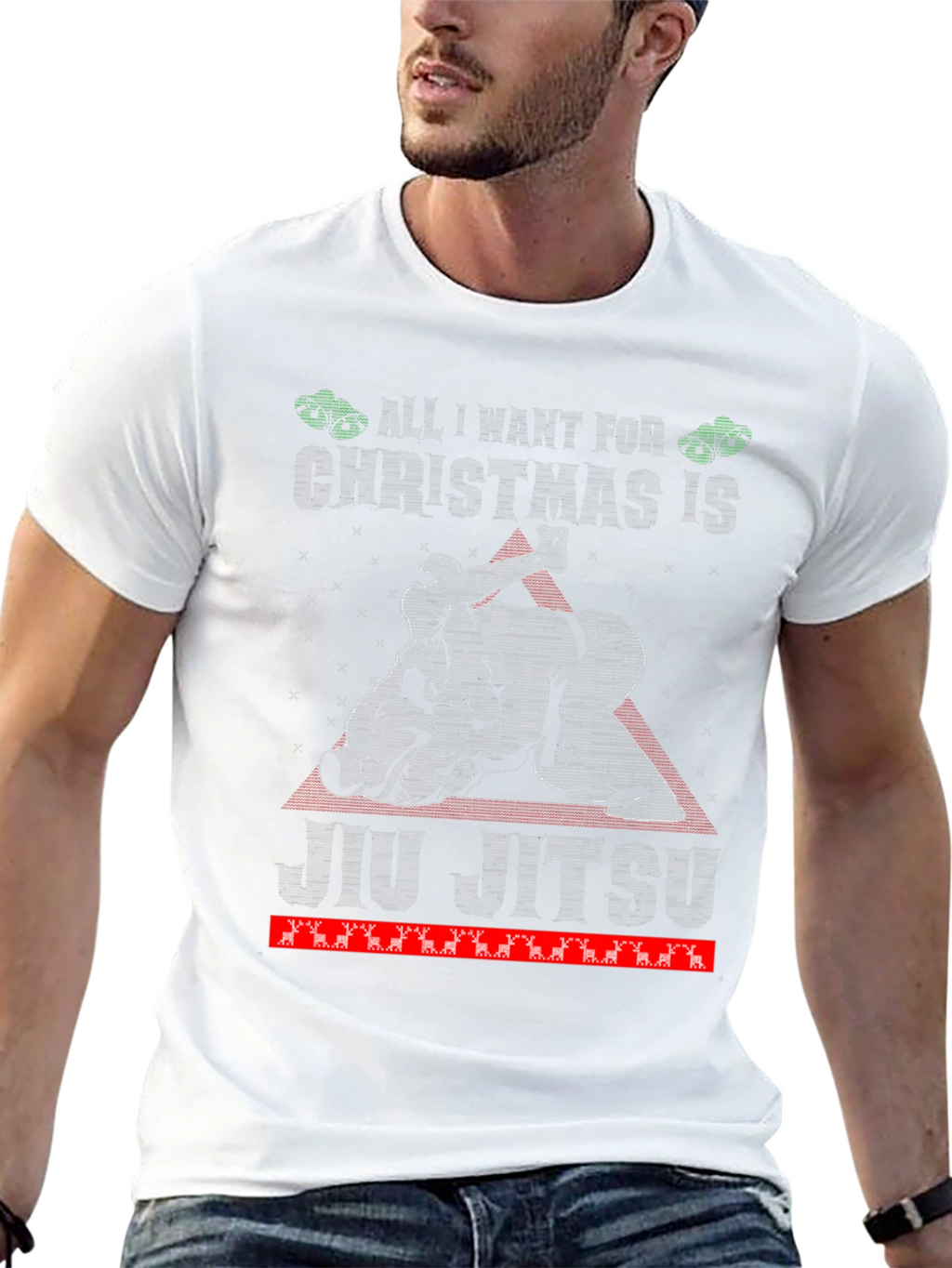 Jiu Jitsu Christmas T-Shirt