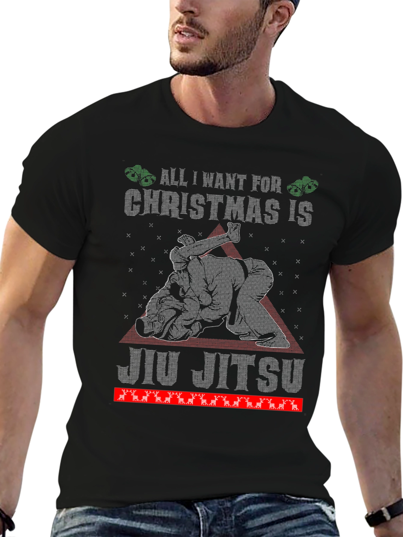 Jiu Jitsu Christmas T-Shirt