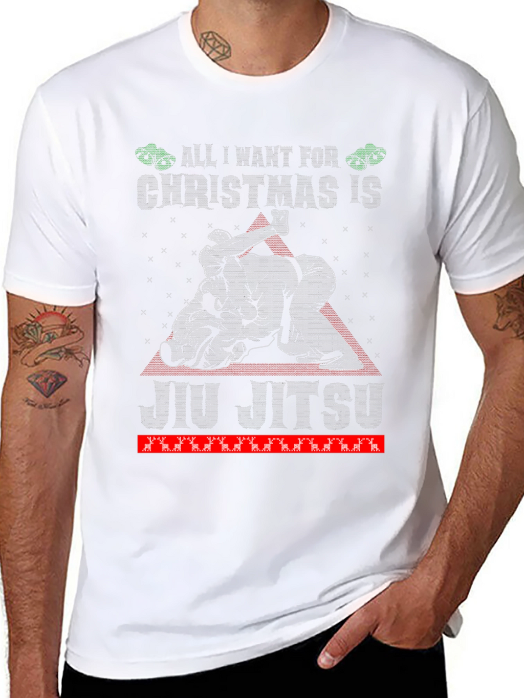 Jiu Jitsu Christmas T-Shirt