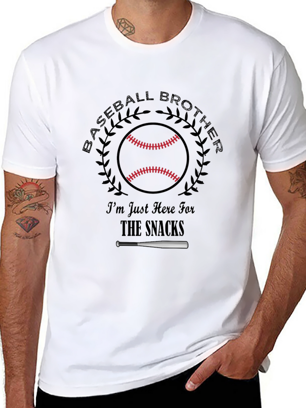 Baseball Brother Snack T-Shirt