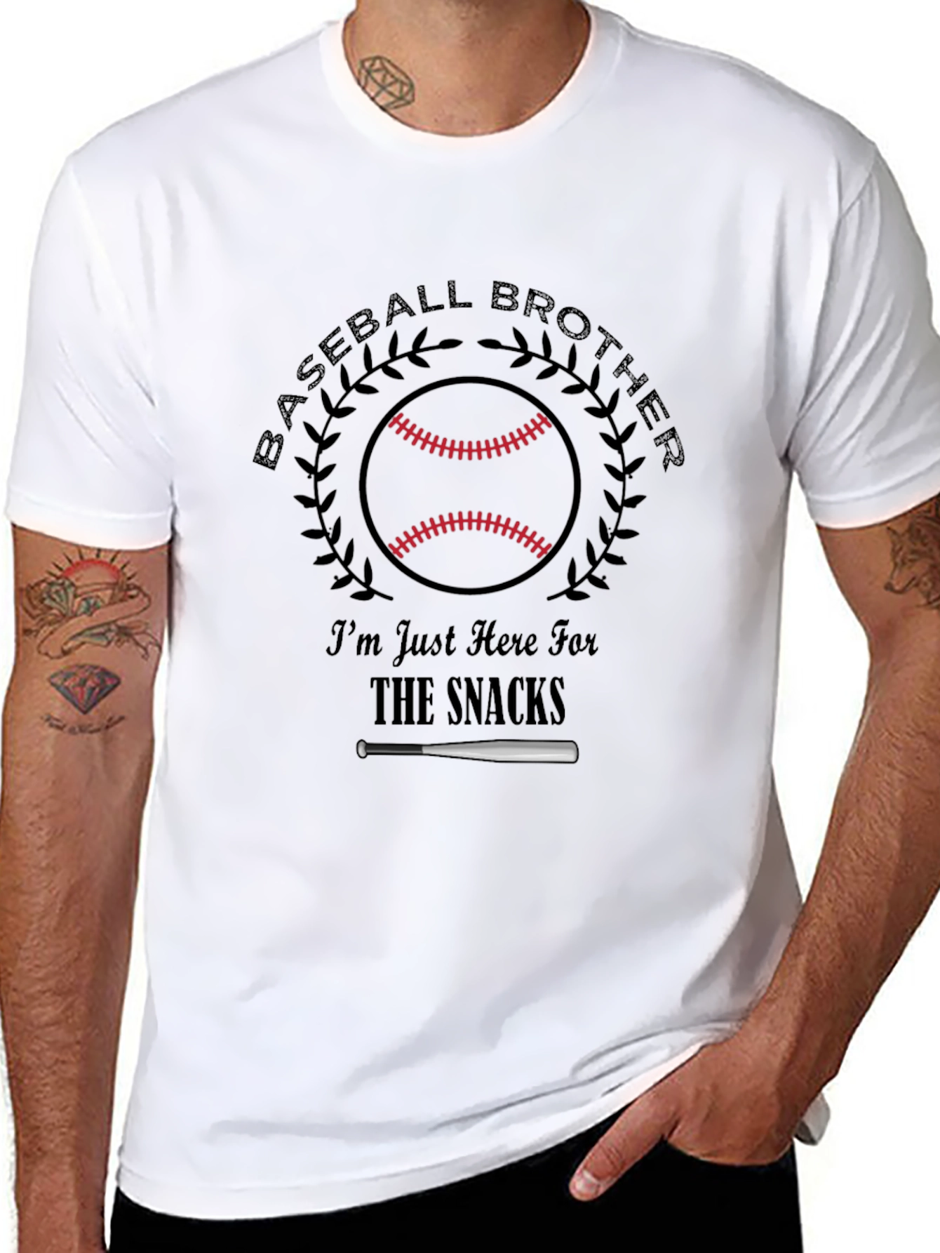 Baseball Brother Snack T-Shirt