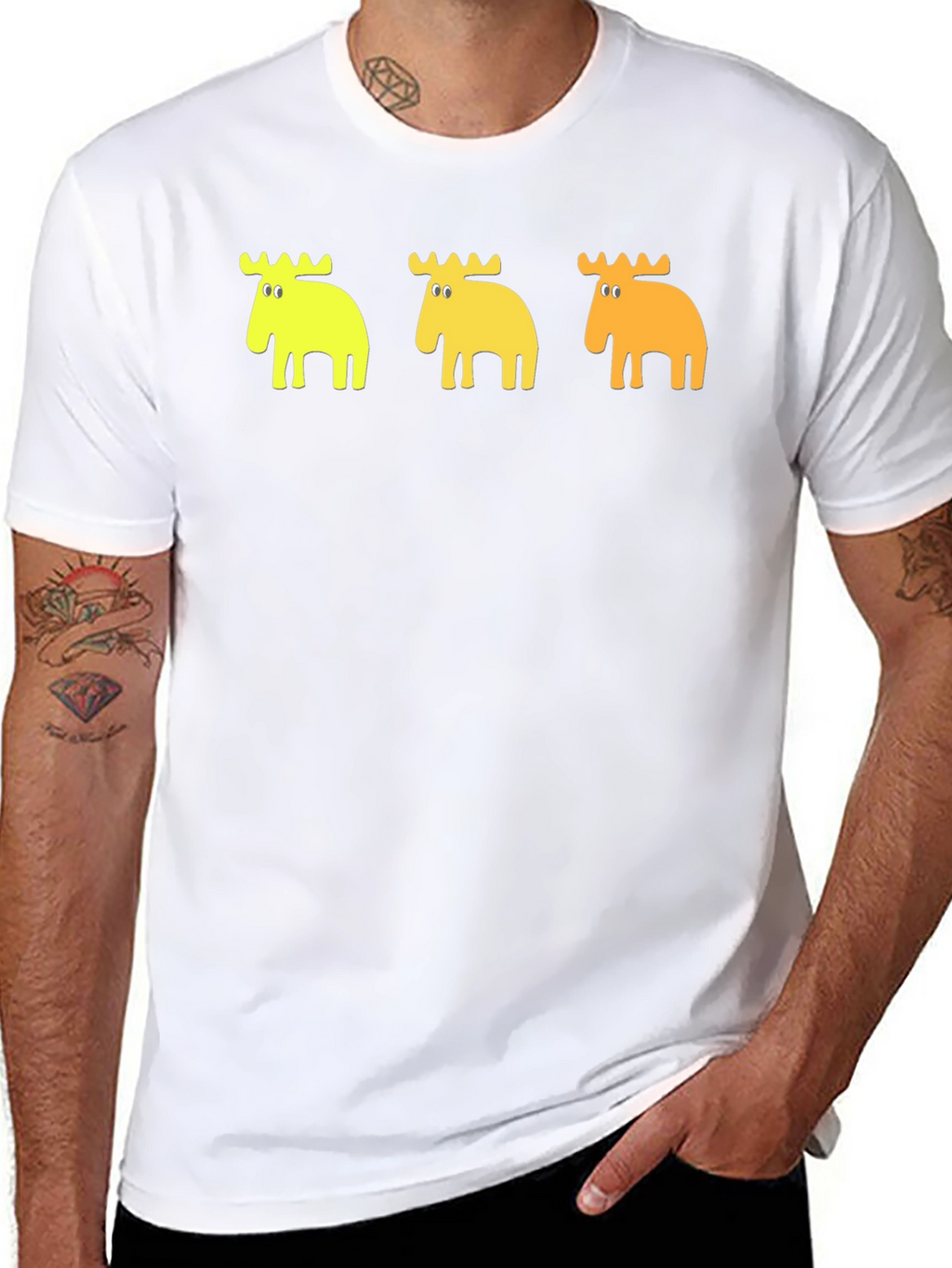 Moose Graphic Tee - Black T-Shirt