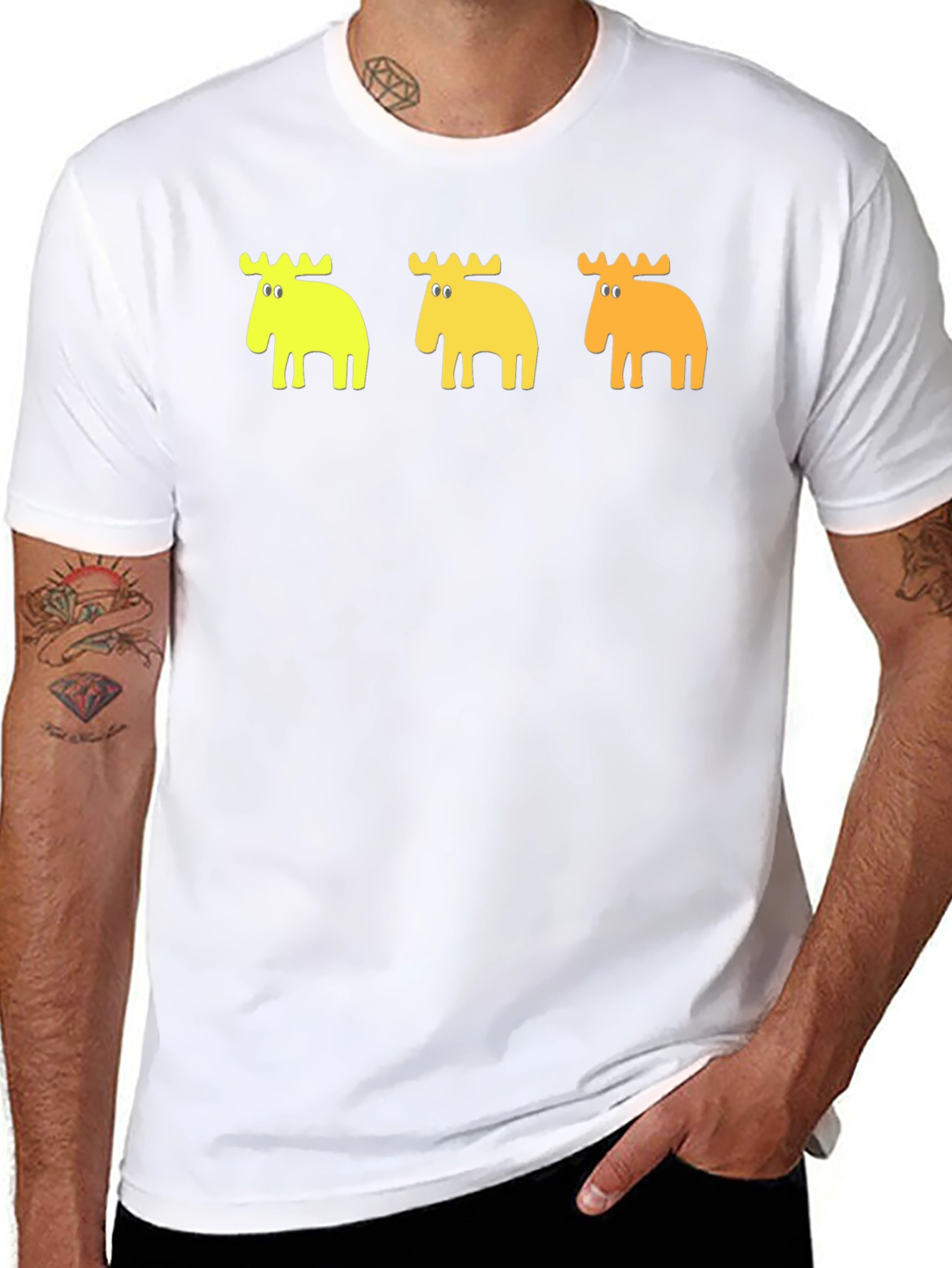 Moose Graphic Tee - Black T-Shirt