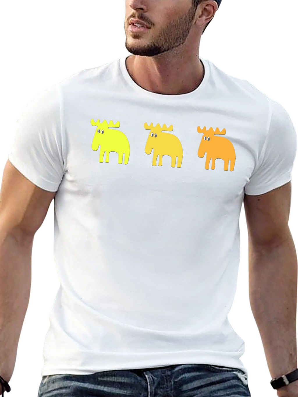 Moose Graphic Tee - Black T-Shirt