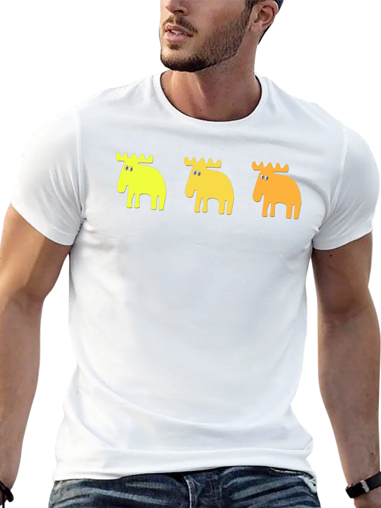 Moose Graphic Tee - Black T-Shirt