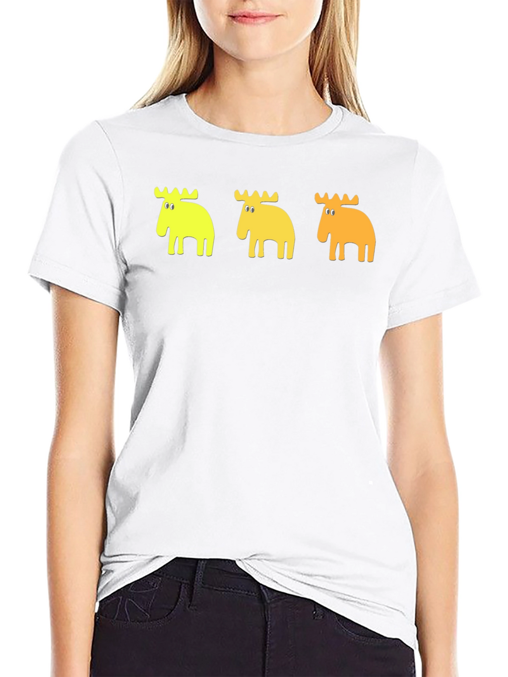 Moose Graphic Tee - Black T-Shirt